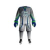Youth ice hockey uniform with breathable fabric for kids