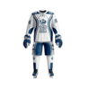 Personalized ice hockey jersey with custom team colors