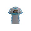 Lightweight sublimated polyester t-shirt for activewear