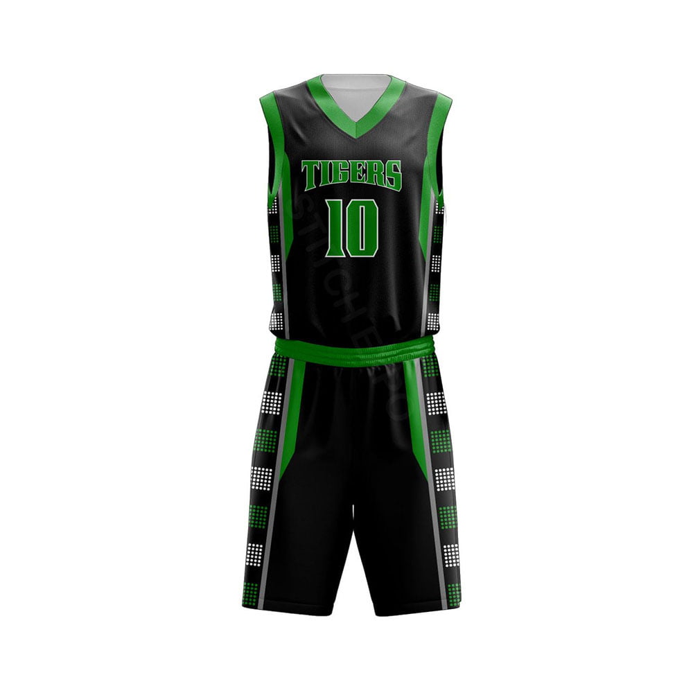 Custom sleeved basketball jersey with breathable stretch fabric