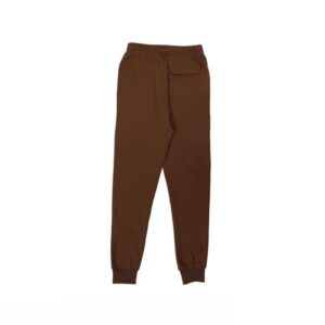 Custom embroidered sweatpants with detailed stitching