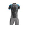 High-quality custom men's soccer uniform with a breathable jersey & shorts