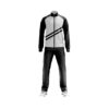 Custom screen-printed logo hoodie and jogger tracksuit