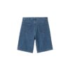 Custom printed denim shorts with unique graphic designs