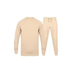 Custom Drop Shoulder Sweatsuit with Logo Printing – Relaxed Fit