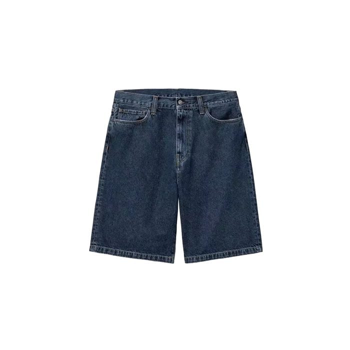 Custom denim shorts with high-quality embroidered design