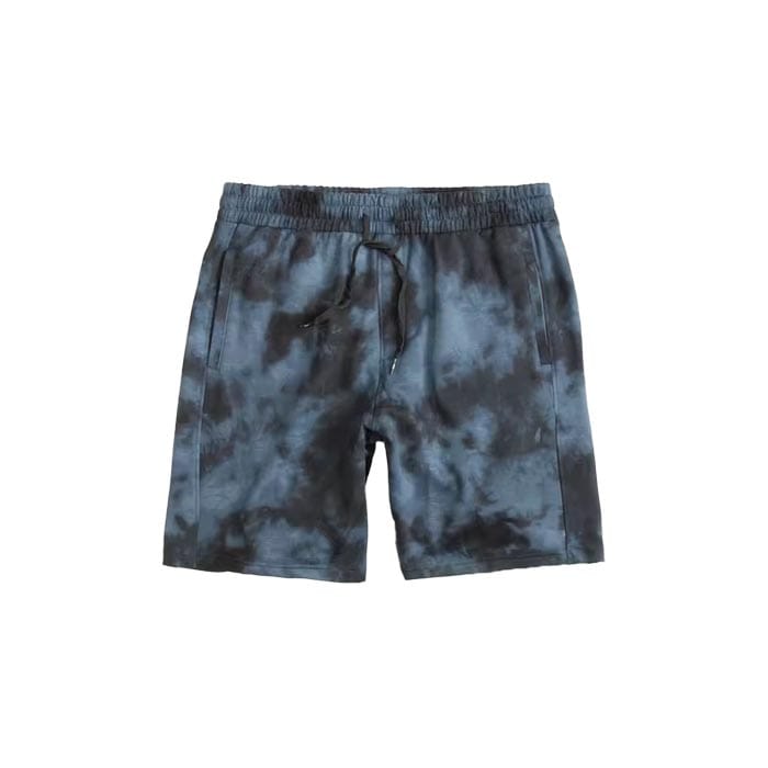 Custom tie dye shorts with high-quality embroidery for a unique look