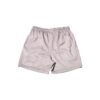 Custom flame print mesh shorts with breathable fabric and moisture-wicking technology.