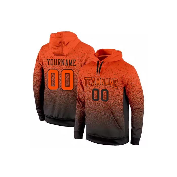 Custom Gradient Sublimation Hoodie with Smooth Color Blending