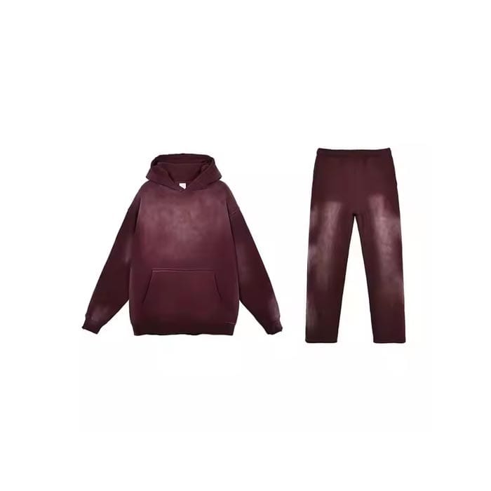Custom men’s hoodie and joggers for casual wear