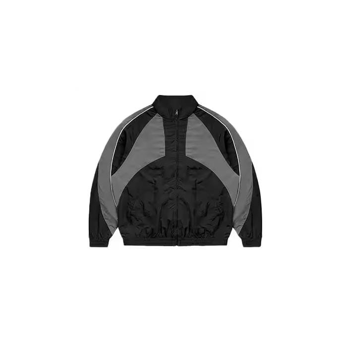 Custom oversized windbreaker jacket with relaxed fit