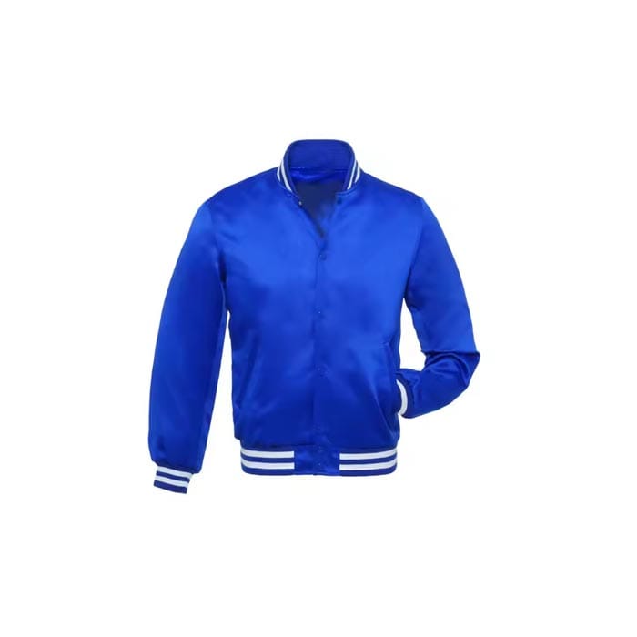 Custom quilted satin jacket with premium insulation and stylish design