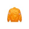 High-quality custom satin bomber jacket for streetwear and teamwear