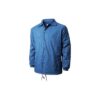 snap button custom coach jacket with front embroidery