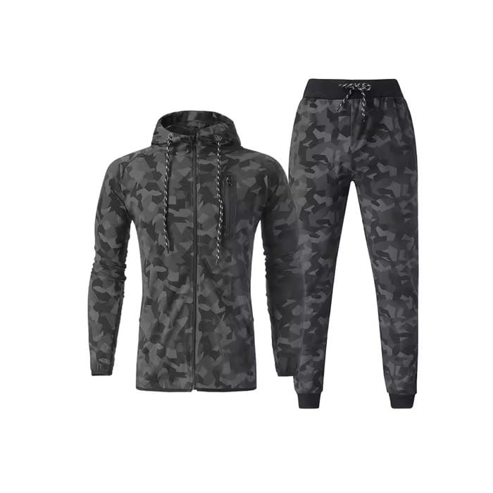 Custom all-over printed sublimation tracksuit with vibrant colors