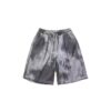Custom tie dye shorts with vibrant, unique color patterns