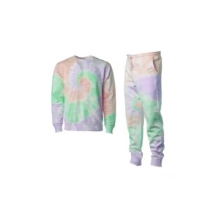 Custom Tie Dye Sweatsuit – Vibrant Colors & Comfortable Fit