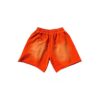 Custom vintage wash rhinestone shorts with distressed details and premium embellishments