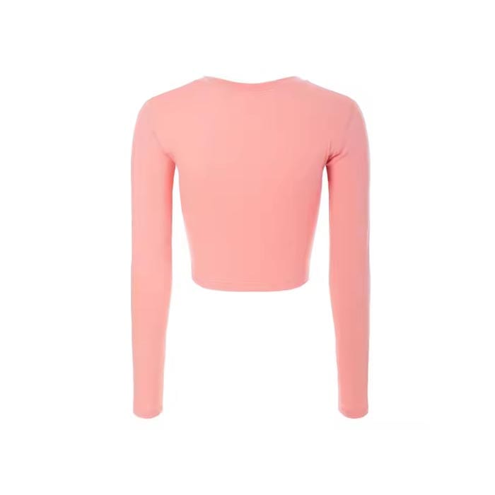 Custom women’s cropped full-sleeve t-shirts with a stylish and fitted design