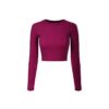 Custom women’s full-sleeve t-shirts with soft cotton fabric