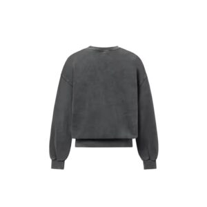 Drop shoulder acid wash sweatshirt – relaxed fit with custom embroidery options.
