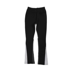 Embroidered flared pants – custom vintage high-waist wide-leg jeans
