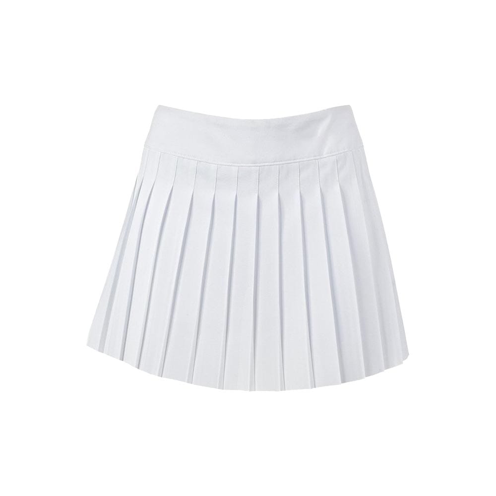 Flared custom tennis skirt with compression shorts