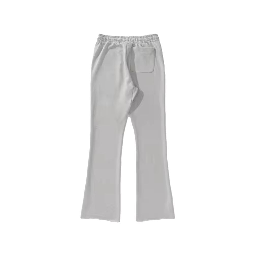 flared sweatpants – custom vintage wide-leg terry joggers