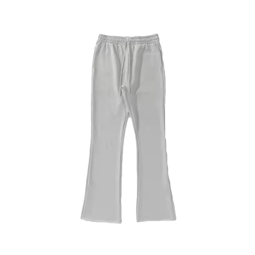 flared sweatpants – custom vintage wide-leg terry joggers