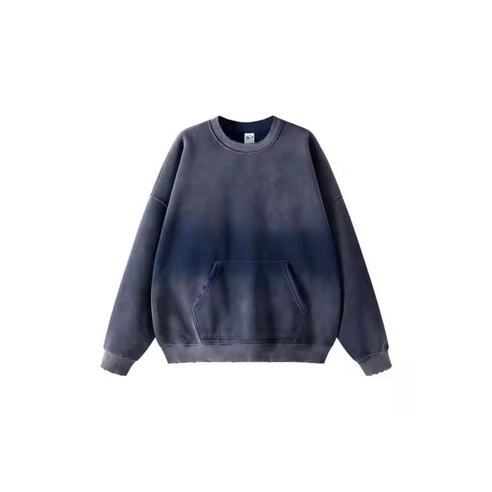 Fleece sun faded sweatshirt – soft, warm, and customizable for brands.