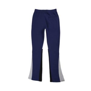 Fleece terry sunfaded flared pants – soft high-waist wide-leg joggers