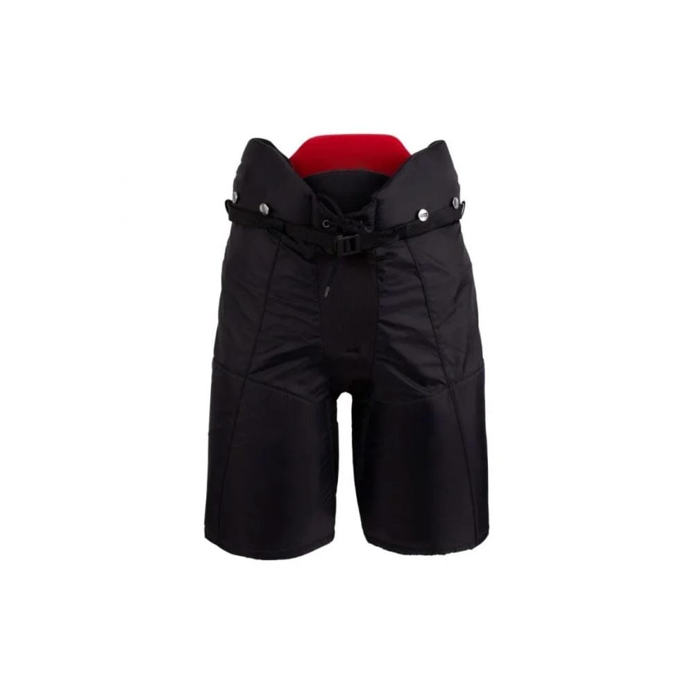 Lightweight ice hockey pants with flexible fabric and padding