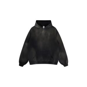 Lightweight sun-faded hoodie with breathable fabric and a soft vintage fade.