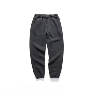 Loose fit heavyweight joggers with soft fleece fabric