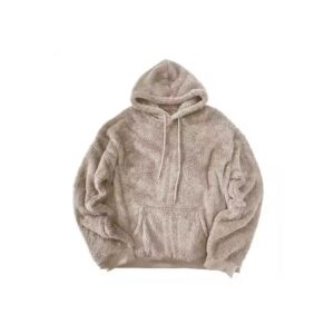 Luxury sherpa fleece hoodie with ultra-soft premium fabric and stylish details.
