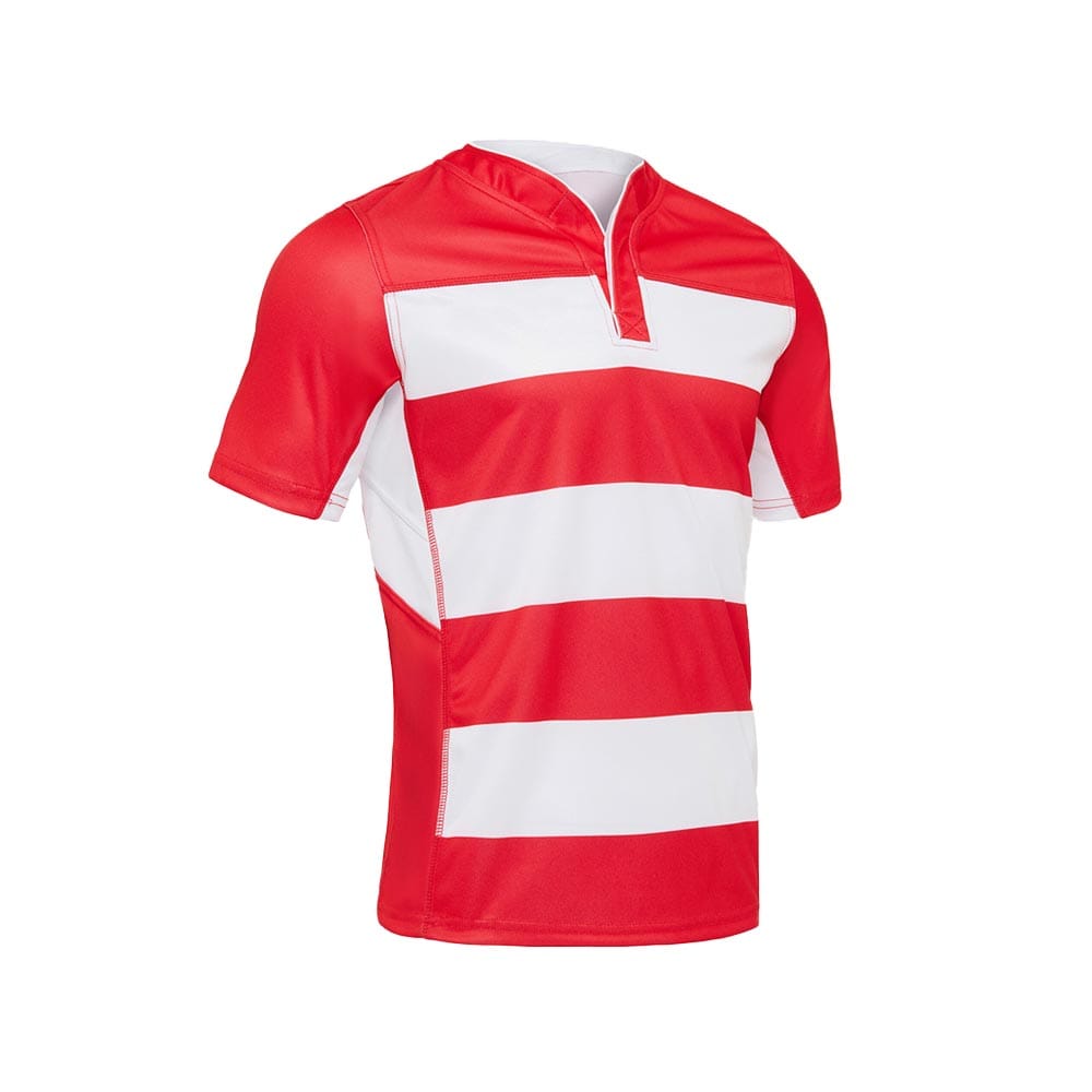 Classic men's rugby jersey made from durable heavyweight cotton with a traditional collar