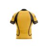 Men's breathable rugby training jersey with moisture-wicking fabric for comfort