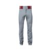 Men's tapered baseball pants with flexible and breathable fabric