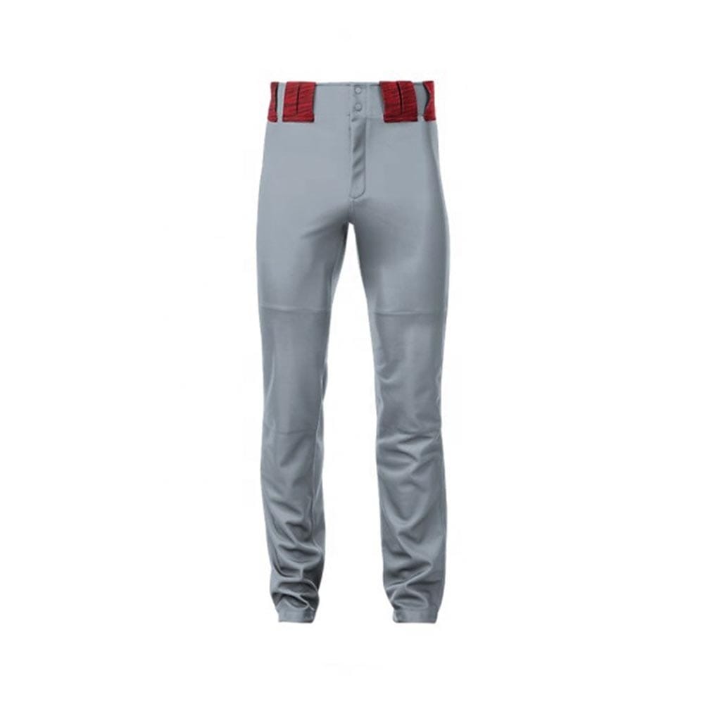 Men's tapered baseball pants with flexible and breathable fabric