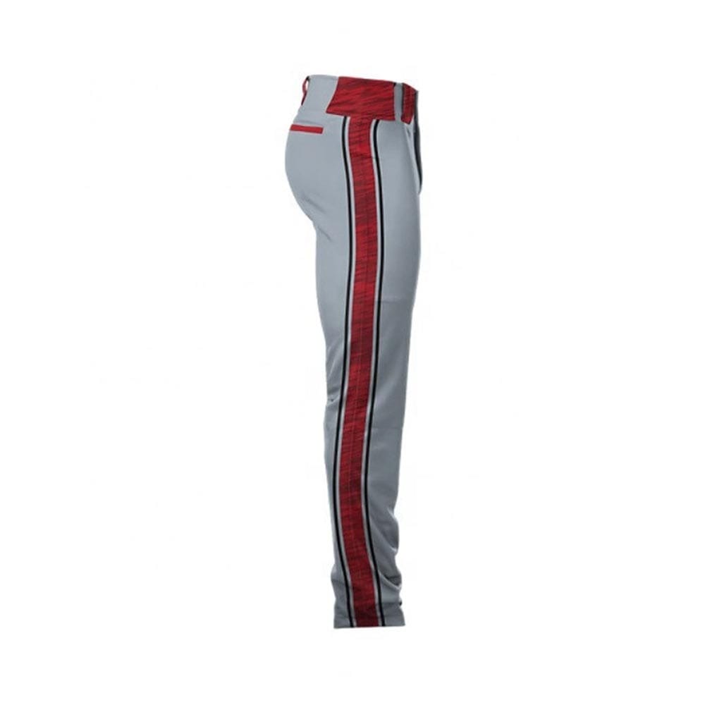 Men's tapered baseball pants with flexible and breathable fabric