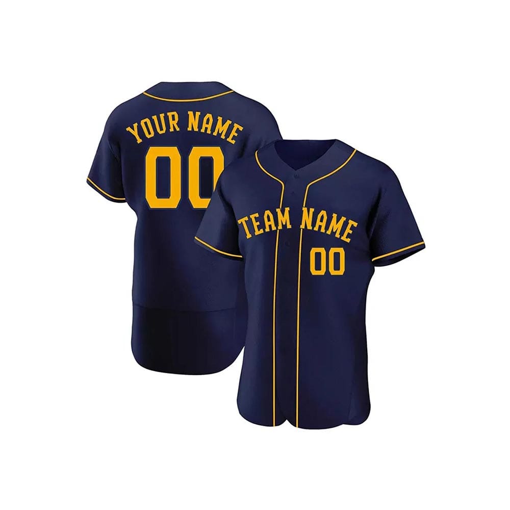Men's vintage baseball jersey with classic design and breathable material