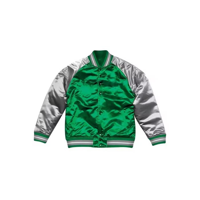 oversized satin jacket for stylish streetwear fashion