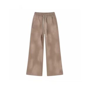 Oversized sunfaded joggers with relaxed fit and faded wash