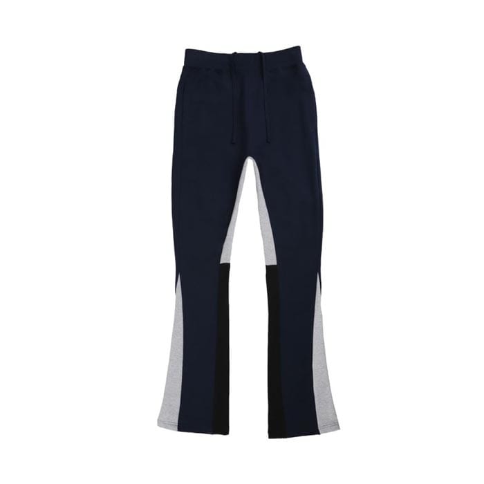 Oversized terry fleece flared pants – high-waist wide-leg sweatpants