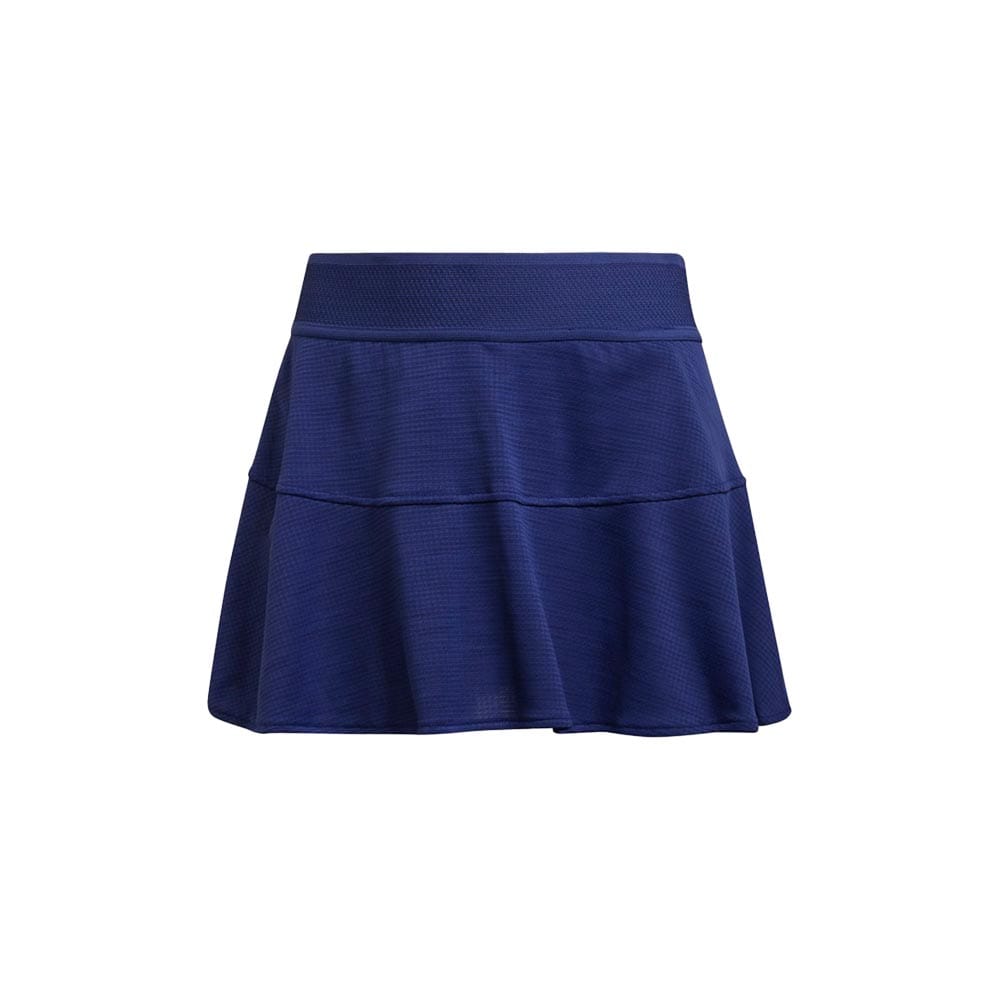 Performance tennis skirt with breathable mesh panels
