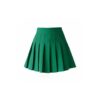 Pleated mini tennis skirt for women with lightweight fabric