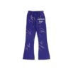 Raw hem flared denim pants – custom vintage high-waist jeans for fashion brands