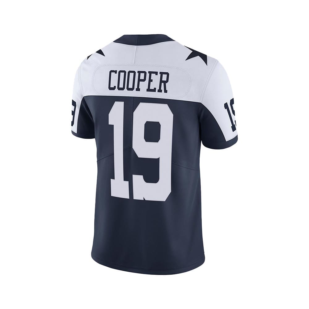 Custom reversible football jersey with dual-color design for home and away games.