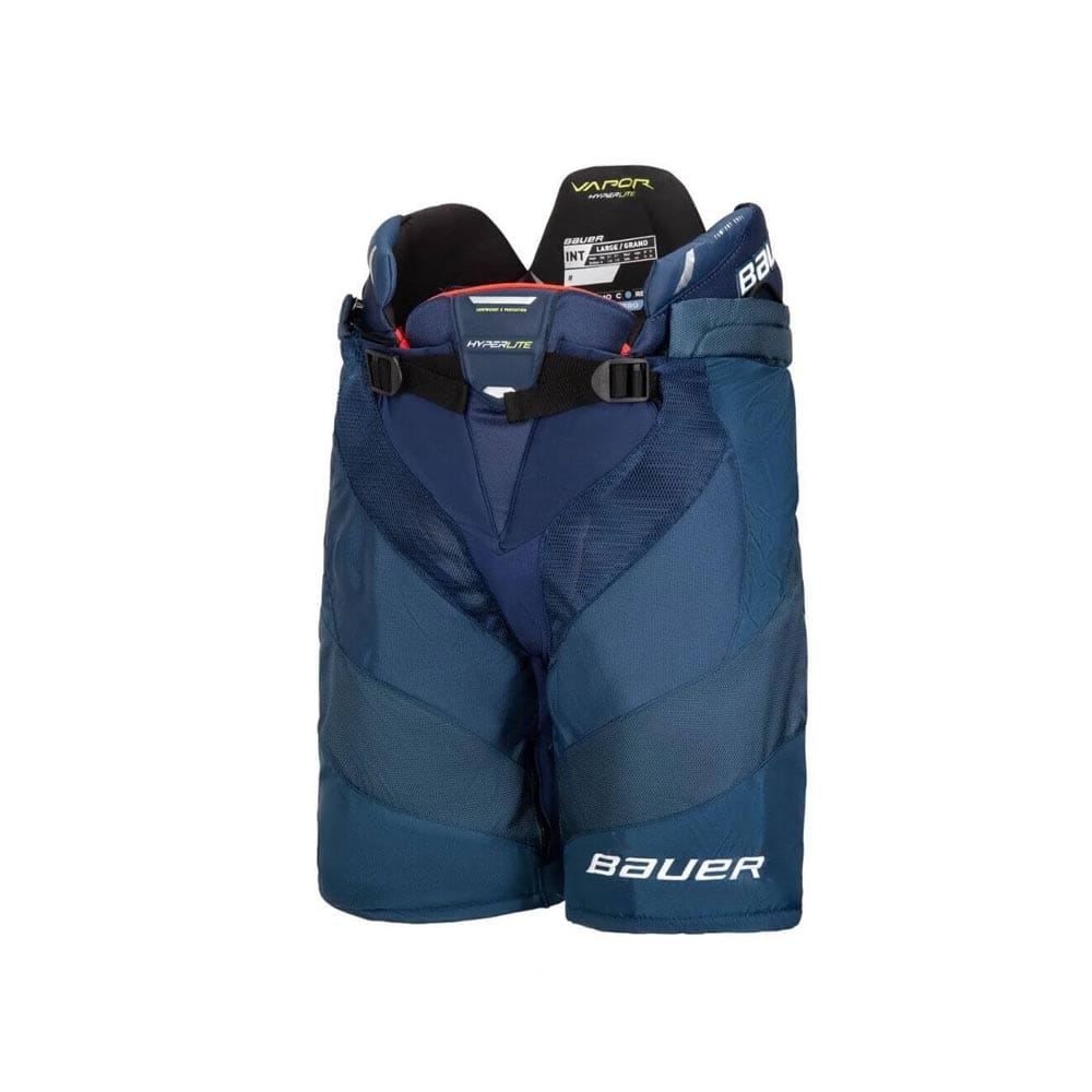 High-impact resistant ice hockey pants with shock-absorbing padding