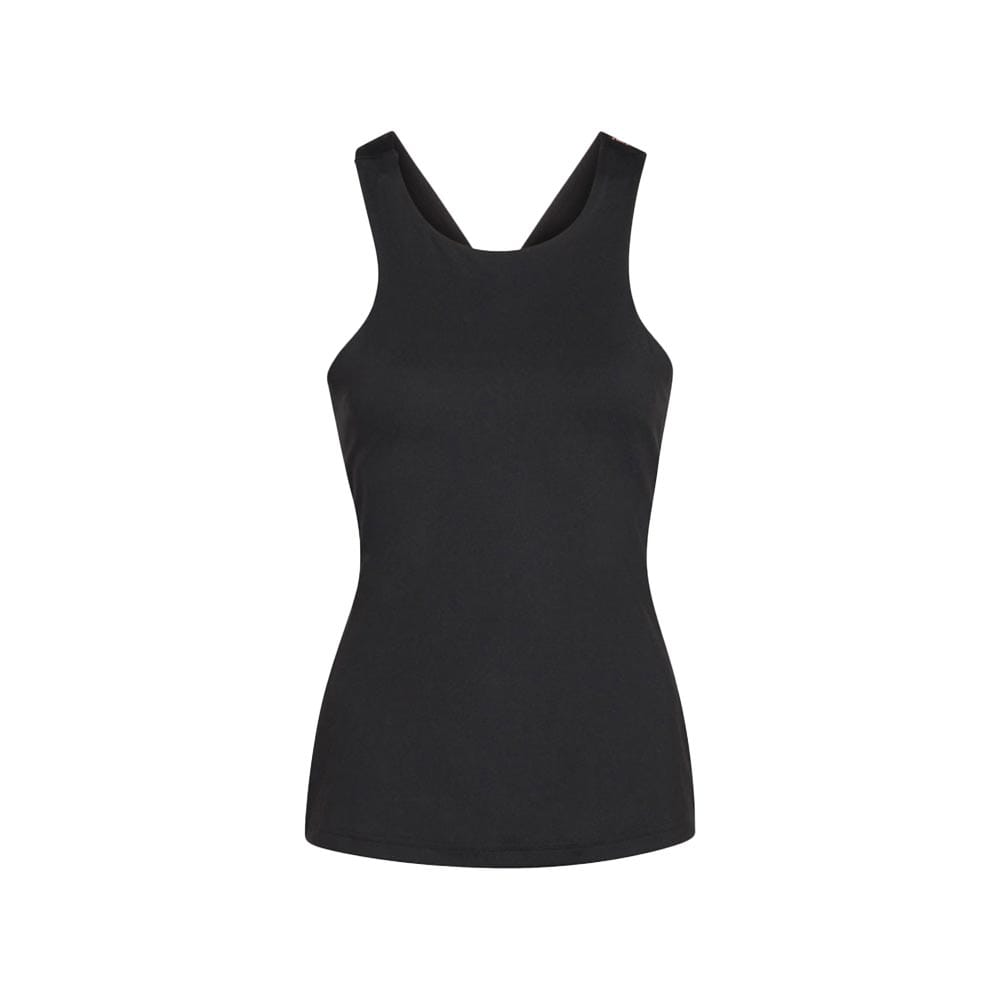 Stretchable custom tennis tank top for ultimate mobility